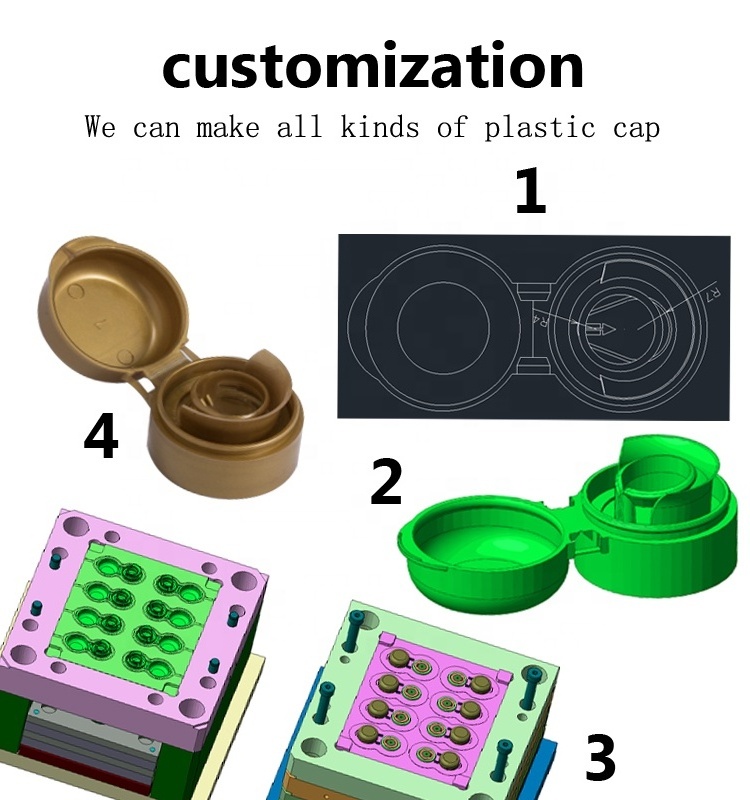 making molding hot runner elbow pipe fitting flip top cap mould plastic injection mold metal injection moulding moulds