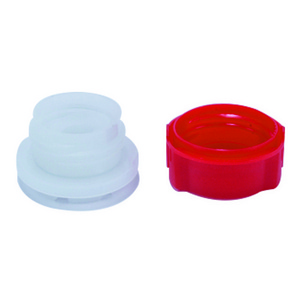 wholesale  Manufacturer 25.4mm 32mm gas can spout and additive round closure and anti-theft cap anti leakage fuel plastic cap