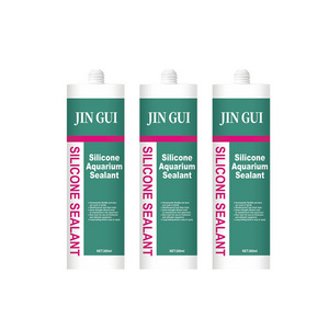 JINGUI High Grade Ms Polymer Gris Water Tank Aquarium Silicone Gum Rubber Sealant