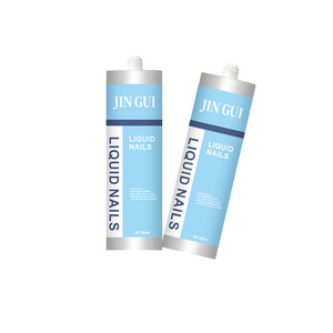 JINGUI High Performance Cement No Glue Floor Tiles Liquid Nail Sealant Silicone For Pvc