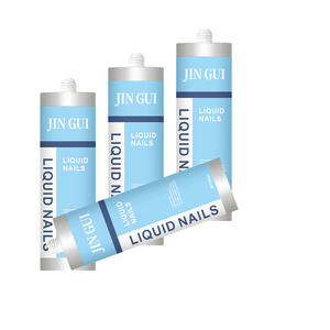 JINGUI 300Ml Cement Liquid Nail Sealant Silicone For Wood Furniture Plaster Bonding