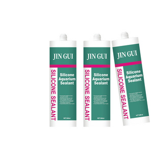 JINGUI High Grade Fish Bonding Sealing Gum Rubber Water Tank Aquarium Silicone Sealant