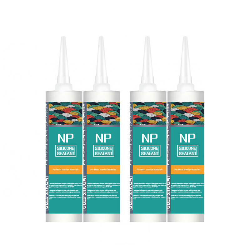 Hot Sale NP Neutral window and door Silicone Sealant for glass glue