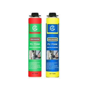 Factory Direct sale of 750ml foam adhesive polyurethane for filling crack PU FOAM glue