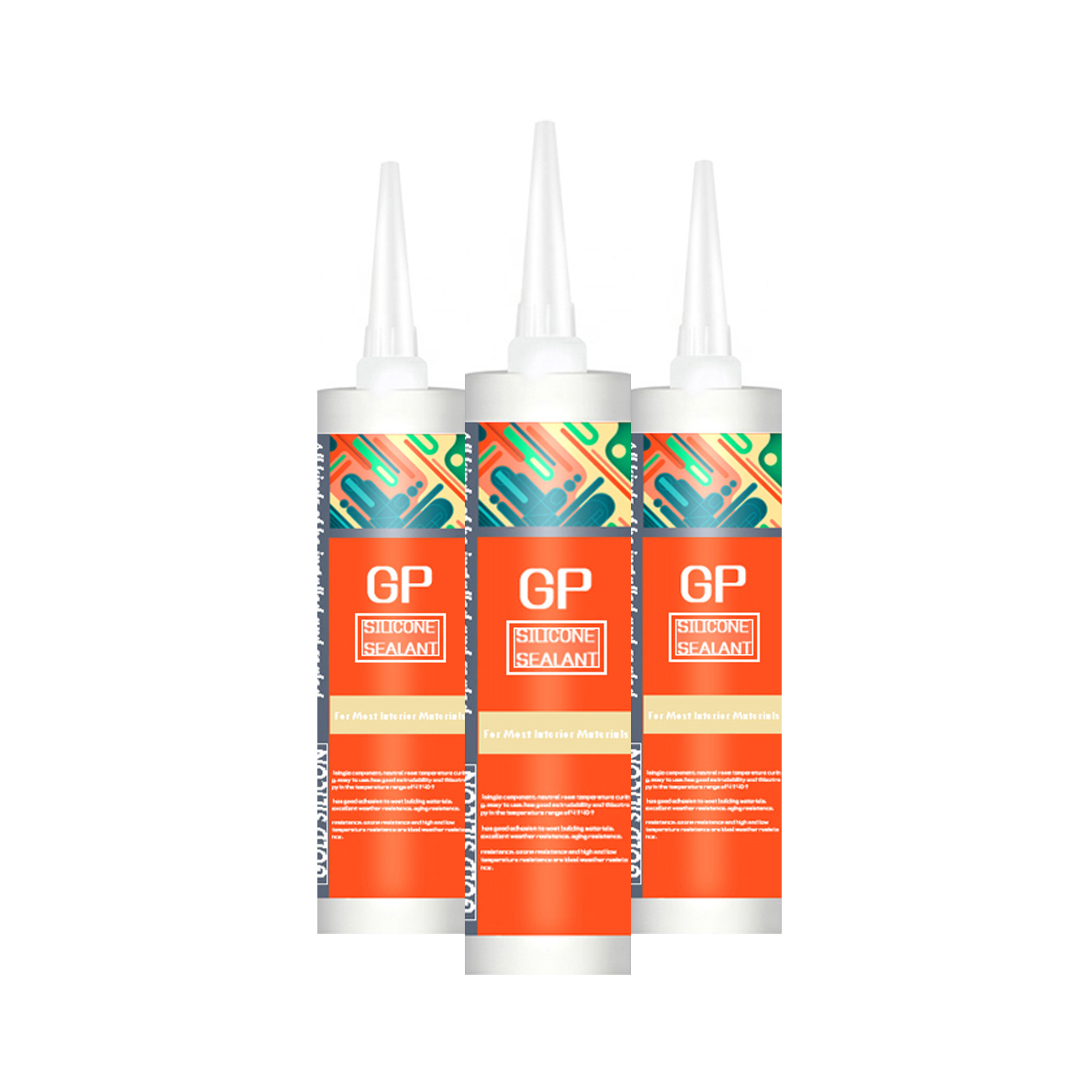 GENERAL PURPOSE WATERPROOF INDOOR GP ACETIC RTV SILICONE SEALANT FOR GLASS WPC PVC WOOD