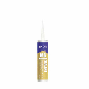 JINGUI Metal Roof Gray Clear Paintable Universal 310Ml Caulking Waterproof Nontoxic MS Sealant