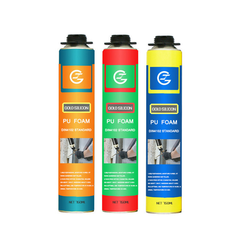 High Quality Mounting Foam 750ml Close Cell Expanding PU Spray Foam