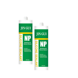 JINGUI MSDS Silver Color Drums Tiles Glass Roofs Gutter General Neutral Silicone Sealant