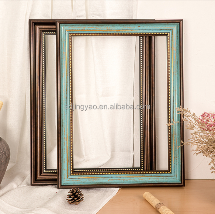 Antique oil painting frame frame custom-made any size American image frame custom-made decoration hanging wall sketch