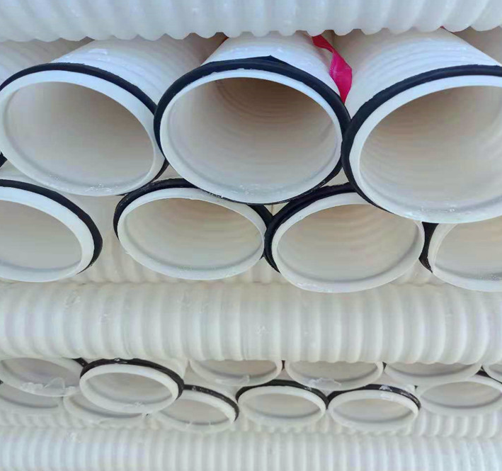 High Quality Hdpe Double Wall Smooth Interior Plastic Corrugated 18 12 Inch Culvert Drainage Pipe