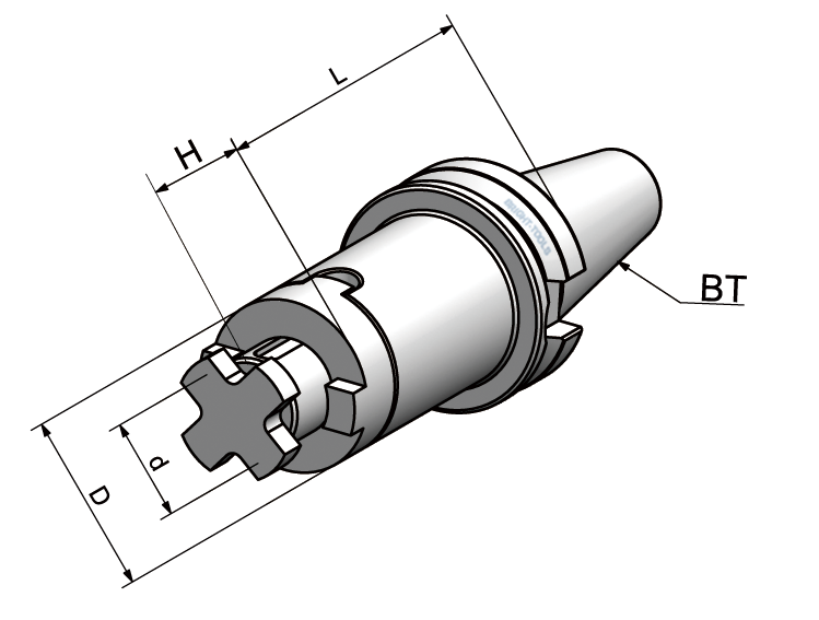 Hot sale CNC BT30 BT40 BT50 Weldon mill holder MAS403 end mill holder SEMC16 SEMC22 SEMC27 SEMC32 SEMC40