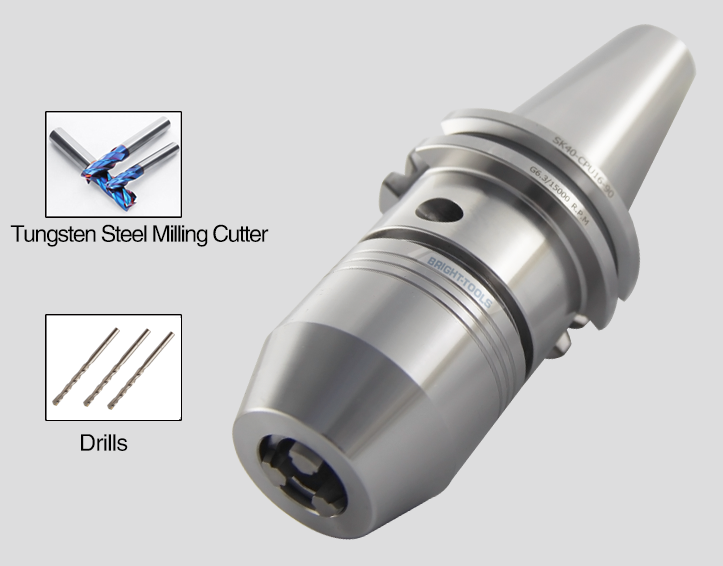 china bright-tools Hot sales DIN 69871 SK40  CUP DRILL CHUCK Holder