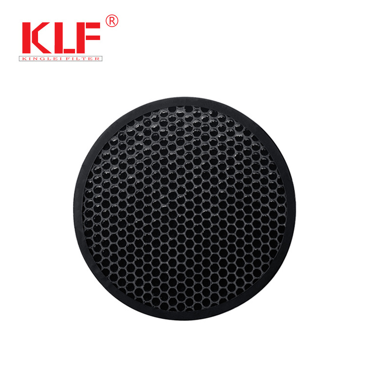 Panel Filter Air purifier smoke odor removal charcoal activated carbon filter