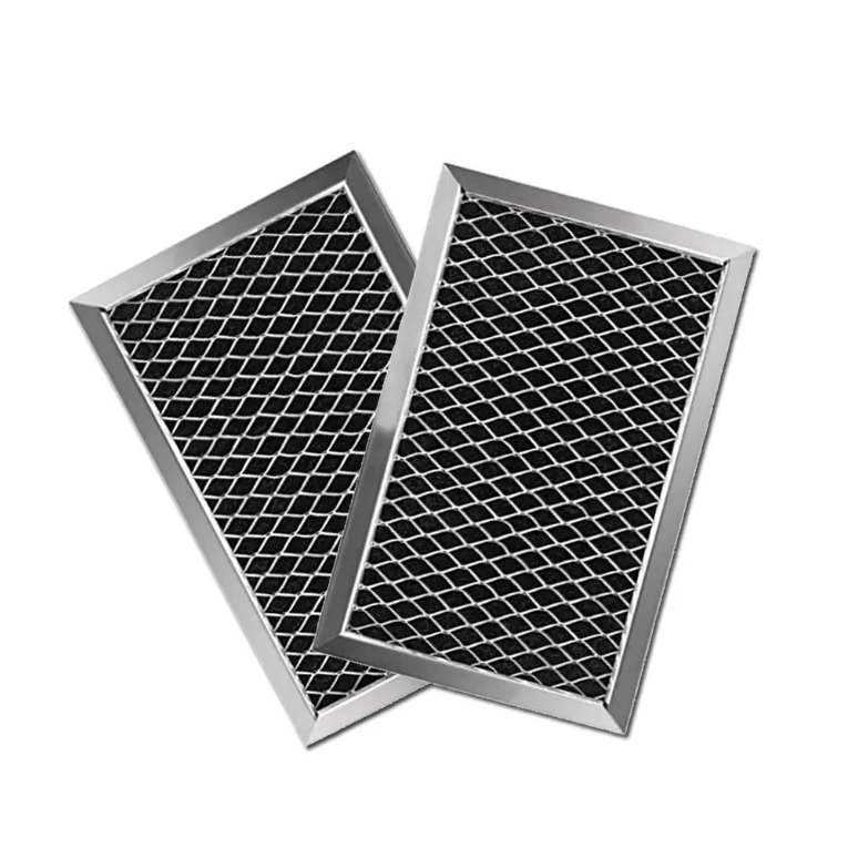 Replacement Aluminum Frame Microwave Activated Carbon Grease Filter Mesh for Microwave Oven Part