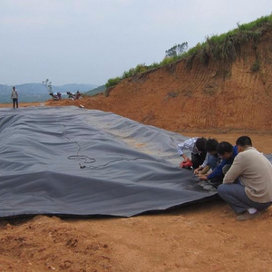 small hard plastic pond liner hdpe geomembrane glue geomembrane round pond