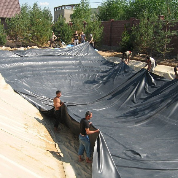 45 mil epdm geomembrane lake membrane pvc tarpaulin fish pond liner plastic fish ponds lining