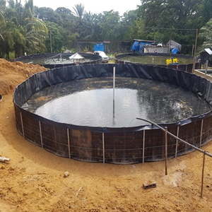 In ground Fish Farming liner Geomembrane Aquaculture Pond Tanks for Fish water tank liners