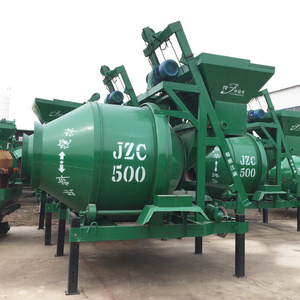 Mini portable self-loading concrete mixer jzc concrete mixer 3 yard concrete mixer vietnam