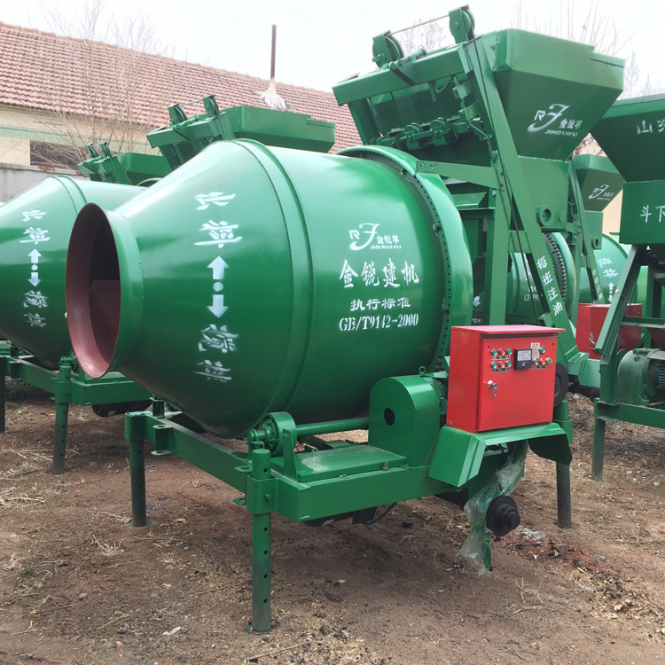 Mini portable self-loading concrete mixer jzc concrete mixer 3 yard concrete mixer vietnam