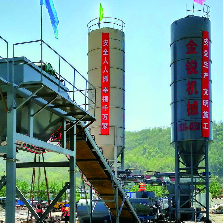 New 20 ton mini electric bolted cement silo in concrete plant