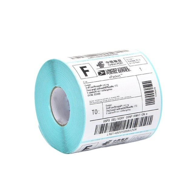 A6 bluetooth printer Shipping Waybill price Tag product 100*150mm printer self adhesive Top thermal sticker barcode label paper