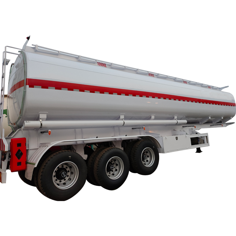 3 Axles 45000 Liters Fuel Gas Lpg Tank Trailer tractor trucks Fuel Tanker Truck For Sale