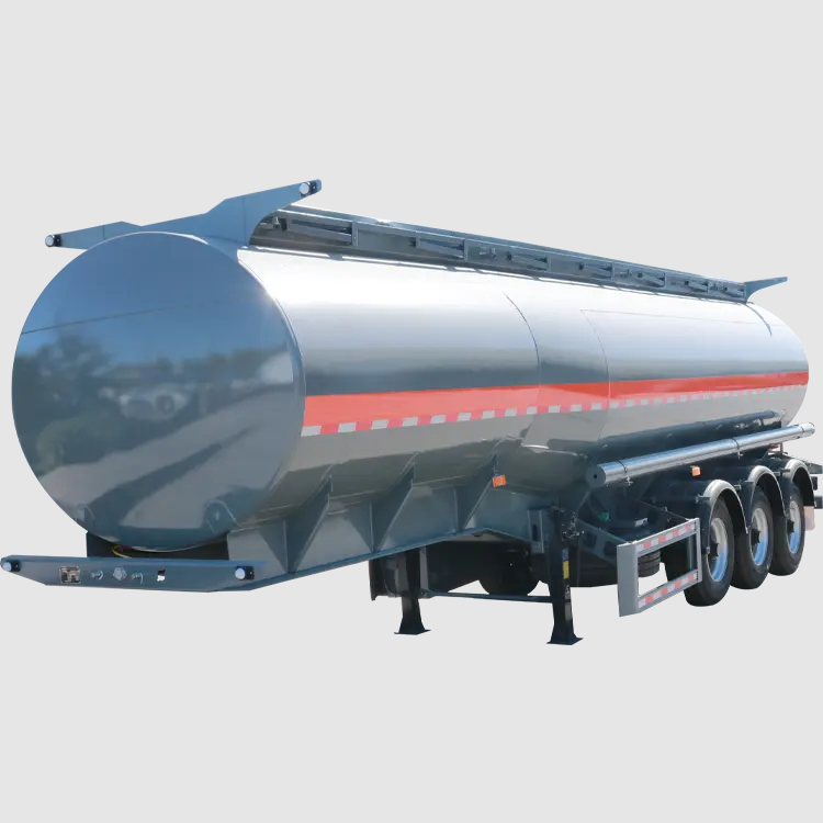 New and Used Fuel Tanker for Sale Tanker Truck Trailer High Quality Crude Oil Tank 3 Axles Container Side Lifter tractor trucks