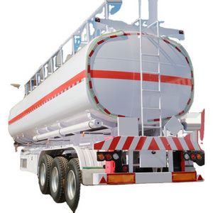 3 Axles 45000 Liters Fuel Gas Lpg Tank Trailer tractor trucks Fuel Tanker Truck For Sale