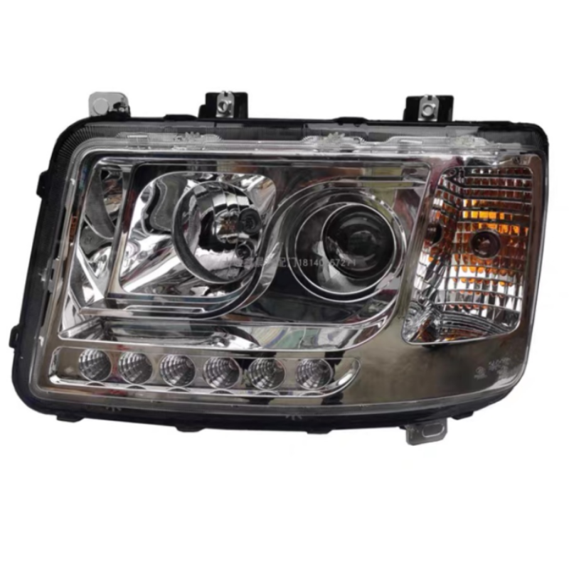 Dongfeng Tianlong KX left fog light and left headlight