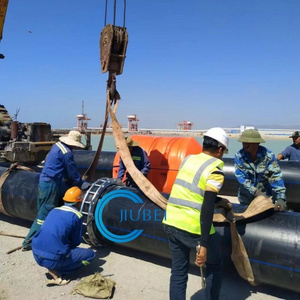 24 Inches sand/slurry/ mud Dredging Pipe Float Hose Hdpe Floaters  For Sea Marine River cutter suction dredging