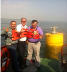 Yellow color plastic/ steel/ PE Mooring Buoy  for ships