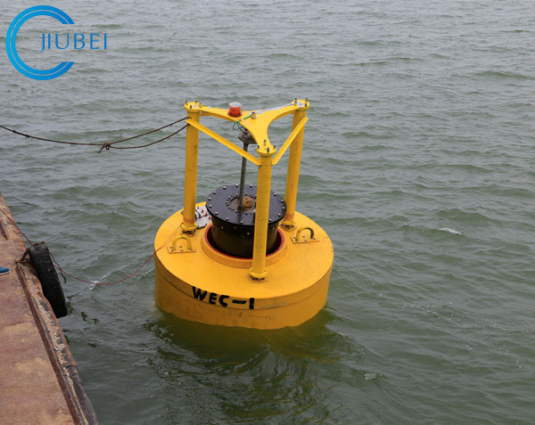 Yellow color plastic/ steel/ PE Mooring Buoy  for ships