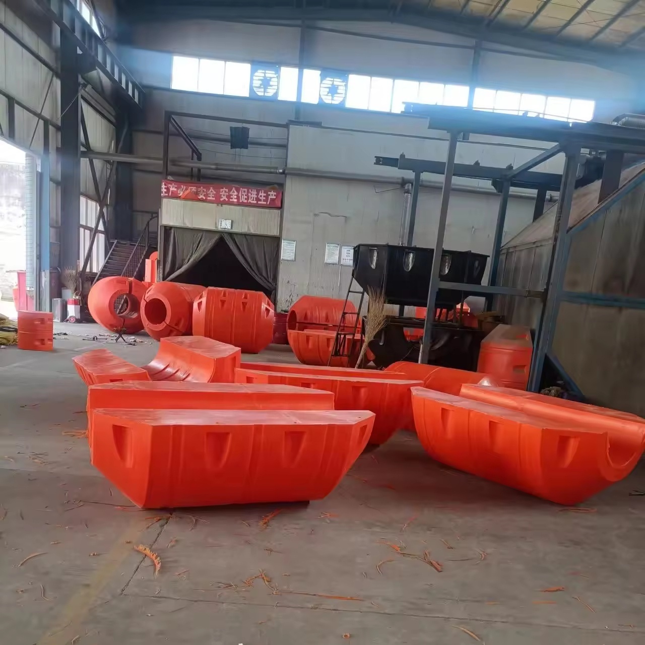 High Density Polyethylene Marine Dredging Dredge Cable PE Plastic Floating Pipe Hose Floater Float