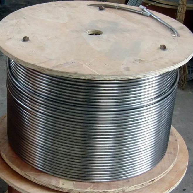 Stainless Steel Seamless Coil Tube Coiled Stainless Steel Tubing Stainless Steel Tube Coil