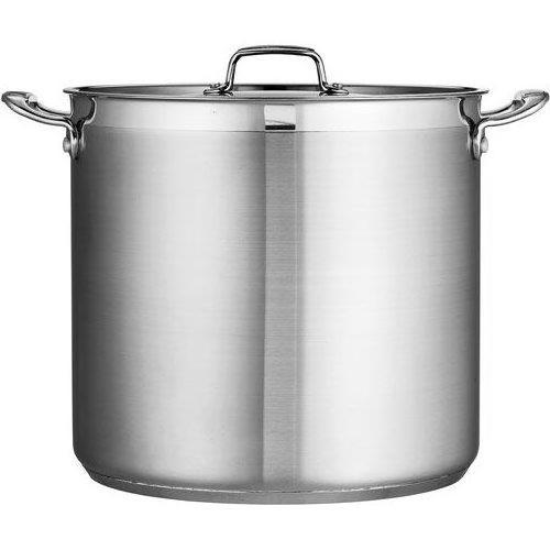 High Quality 25 Quart Restaurant Large Capacity Industrial Pot Stainless Steel Cooking Hot Stock Pots