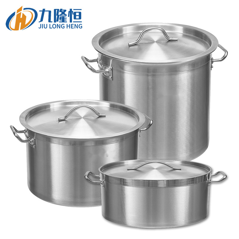 Best Sellers Large Size 24cm 26cm Pot 304 Stainless Steel Cookware Pots Set