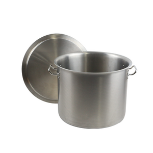 Wholesale Cookware Large Stainless Steel Water Soup Pot 6l-216l Liter Stainless Steel Stock Pot With Lid