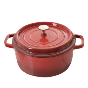 Hot Sell Red 22cm 24cm 26cm Pumpkin Cast Iron Enamel Casserole Pot