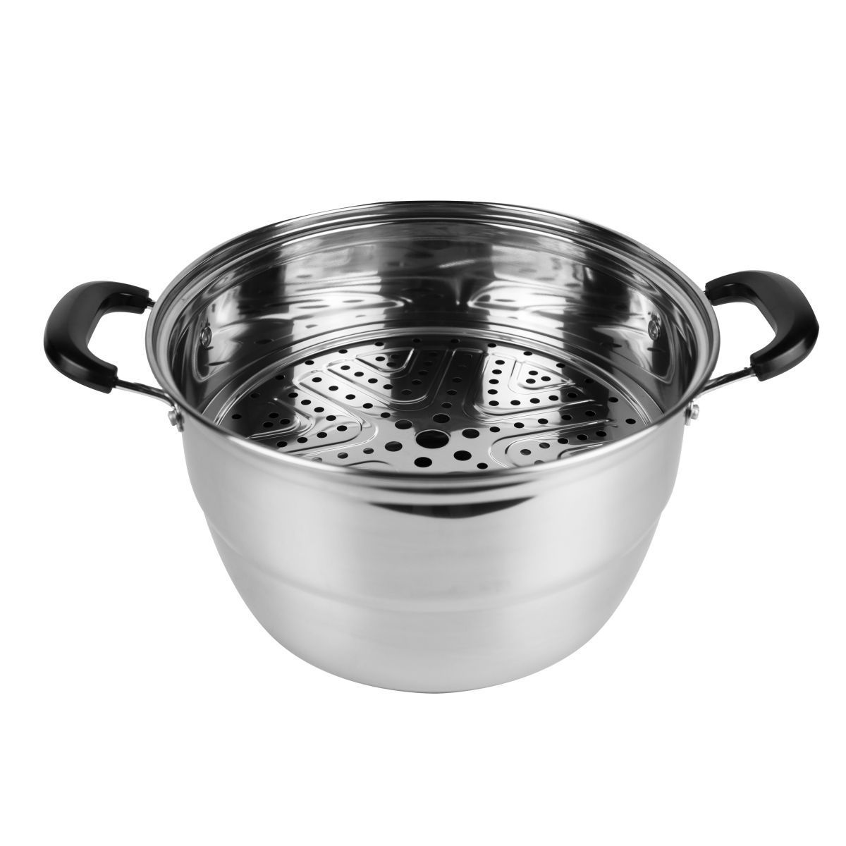 Wholesale 26cm Multi-purpose Food Steamer Home Using Stainless Steel Steamer Soup Pot