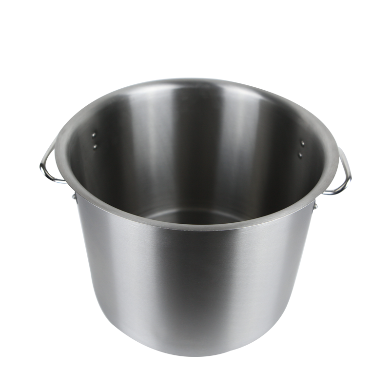 Wholesale Cookware Large Stainless Steel Water Soup Pot 6l-216l Liter Stainless Steel Stock Pot With Lid