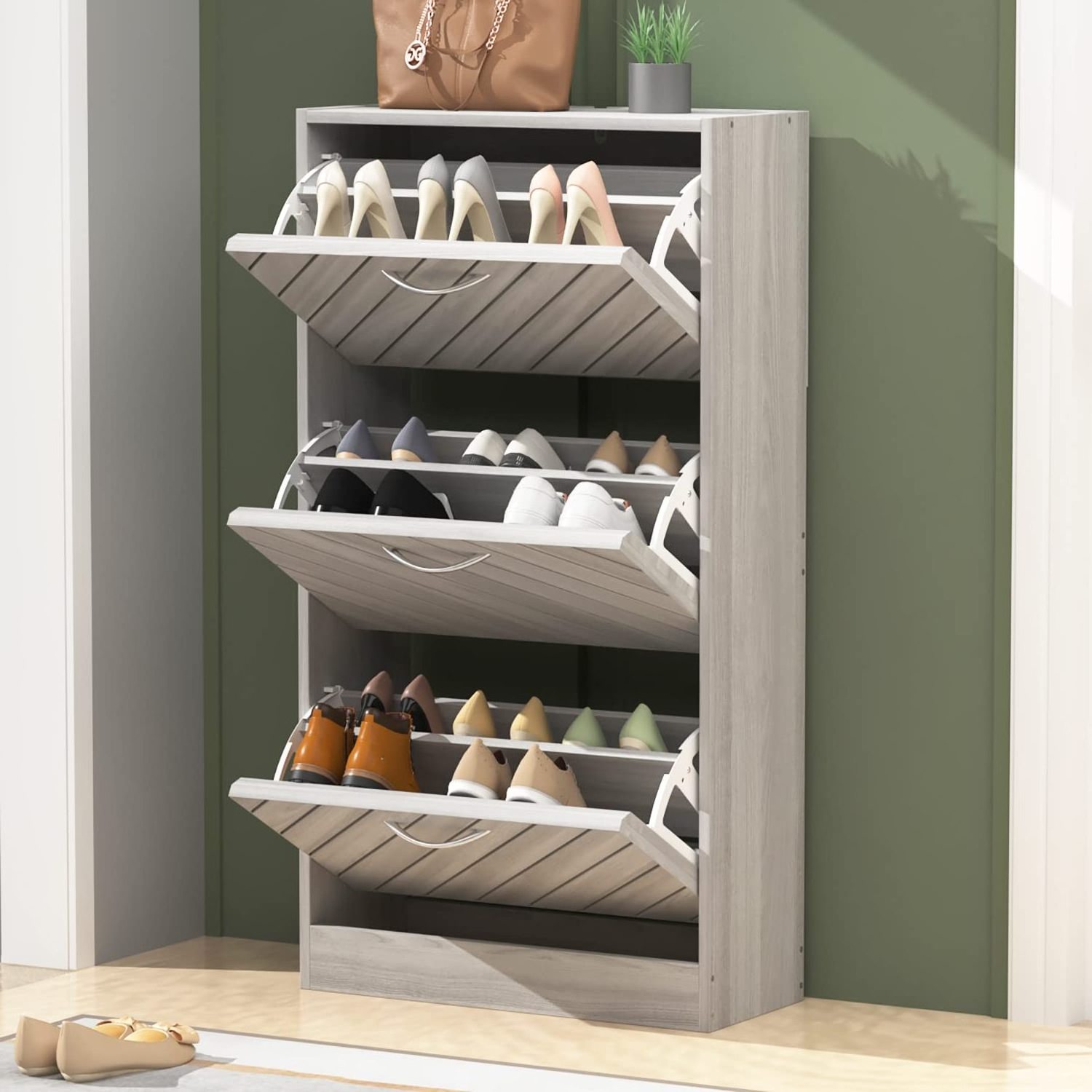 wholesale price shoe rack shoe storage cabinet rack designs wood shoe cabinet modern wooden furniture storage