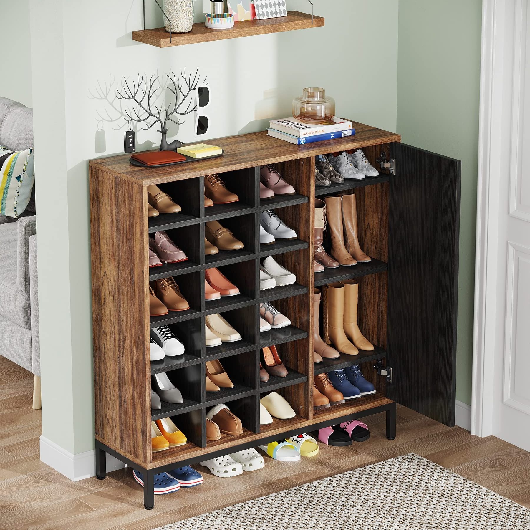 entryway shoe cabinet wooden zapatero scarpiera furniture storage shoe rack storage cabinet rack designs living room furniture