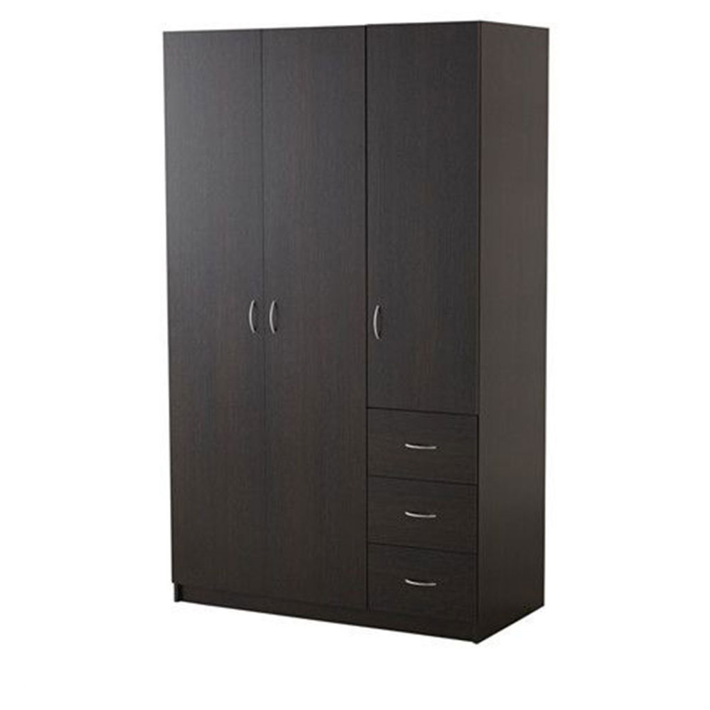 2 Door 3 drawer melamine PB MDF cheap bedroom wardrobe furniture good quality closet for sale