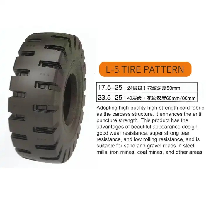 20.5/70-16 23.5-25 17.5-25 14x19.5 15x19.5  bus accessories vacuum rubber tires for bus truck engineering vehicles excavators