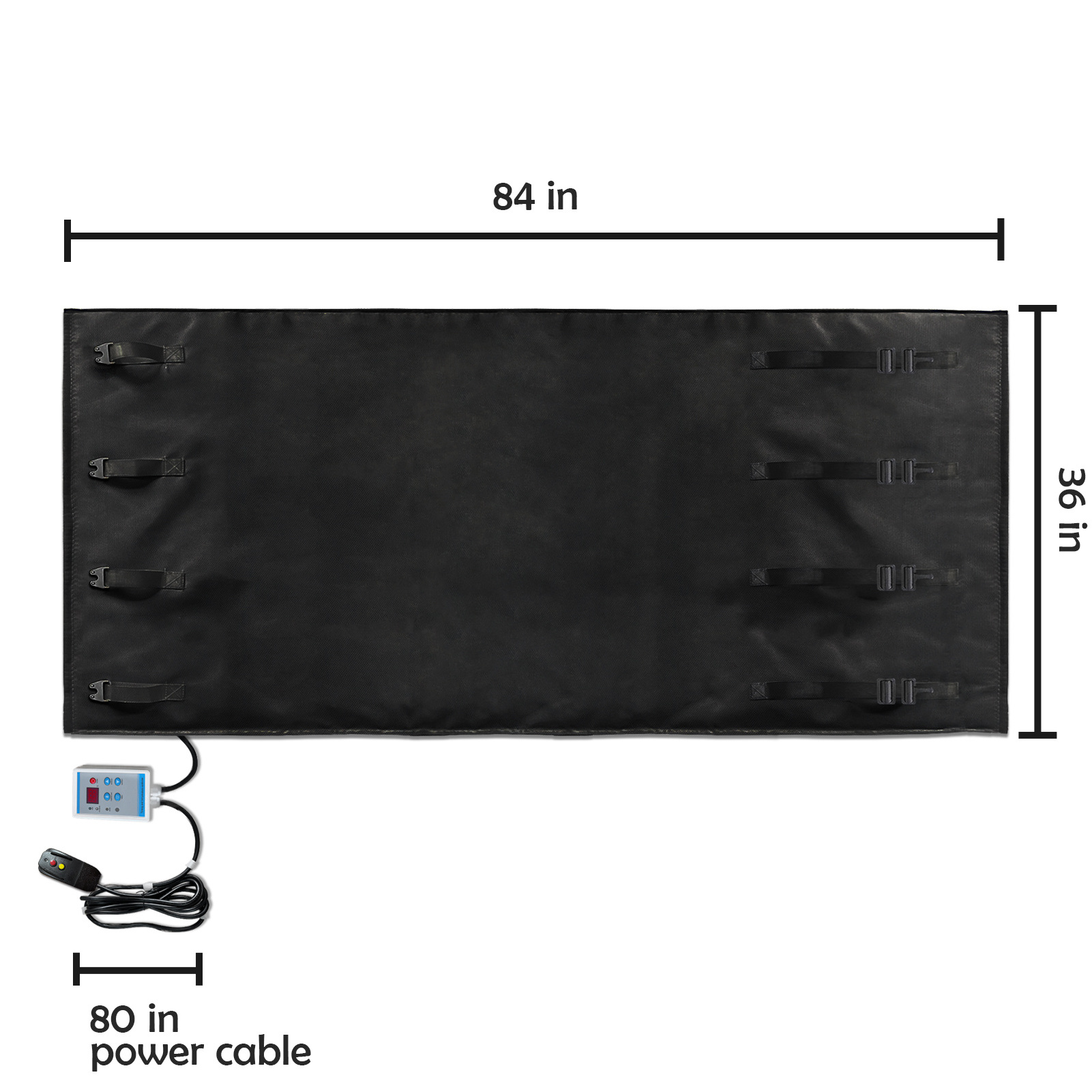 200L 55 Gallon 1300W Oil Water Drum Heated Jacket Drum Heaters