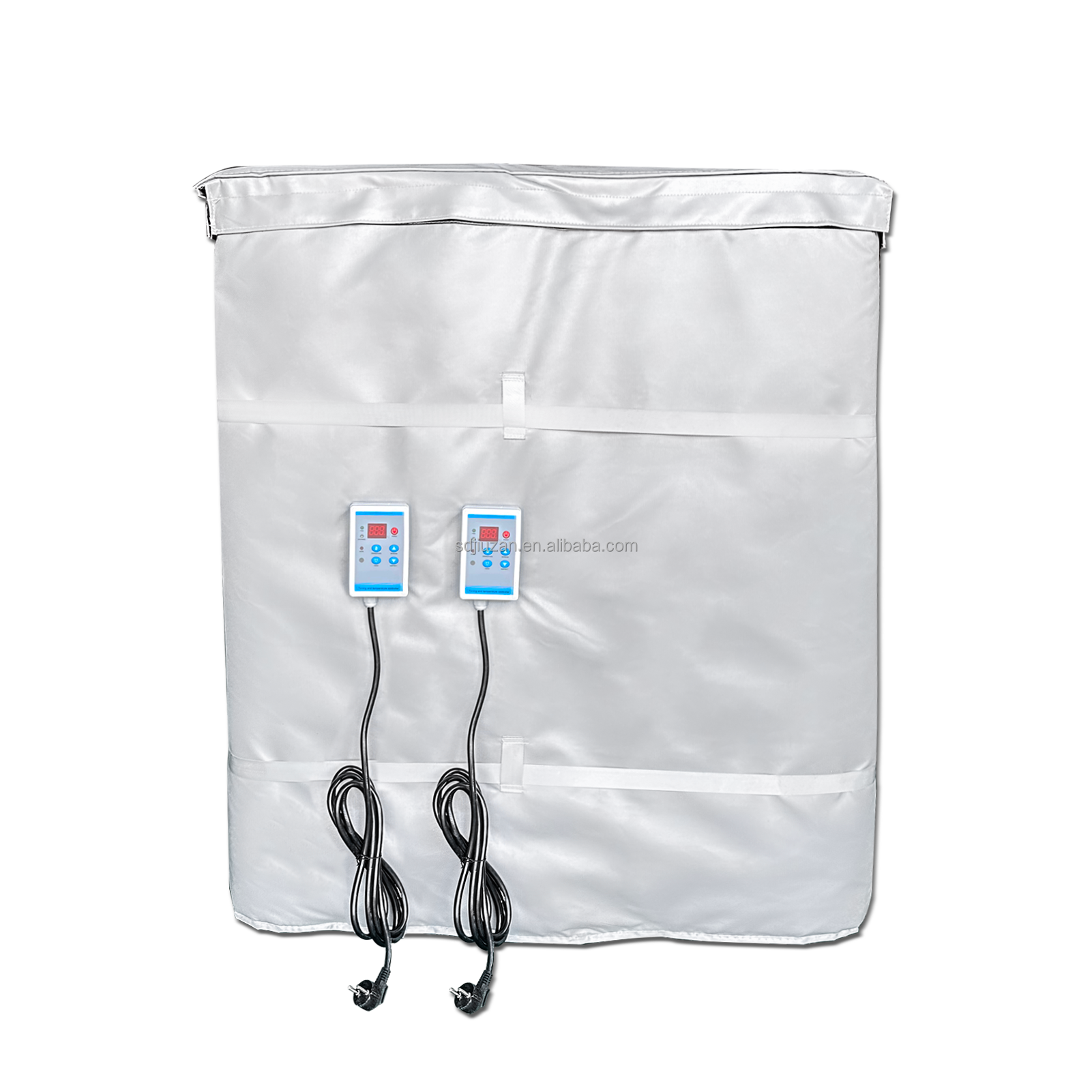 With 3 thermostats IBC Tank Heater 1000L 4000W Drum Heater Jacket Industrial Heating Blanket