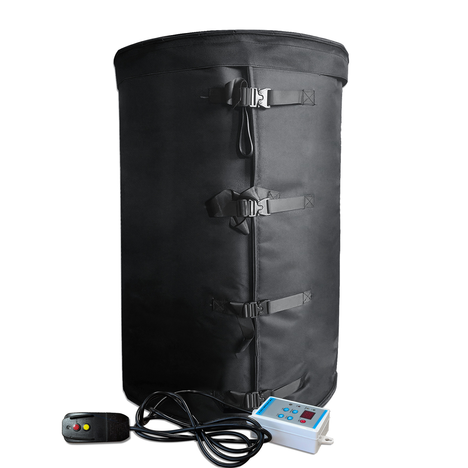 200L 55 Gallon 1300W Oil Water Drum Heated Jacket Drum Heaters