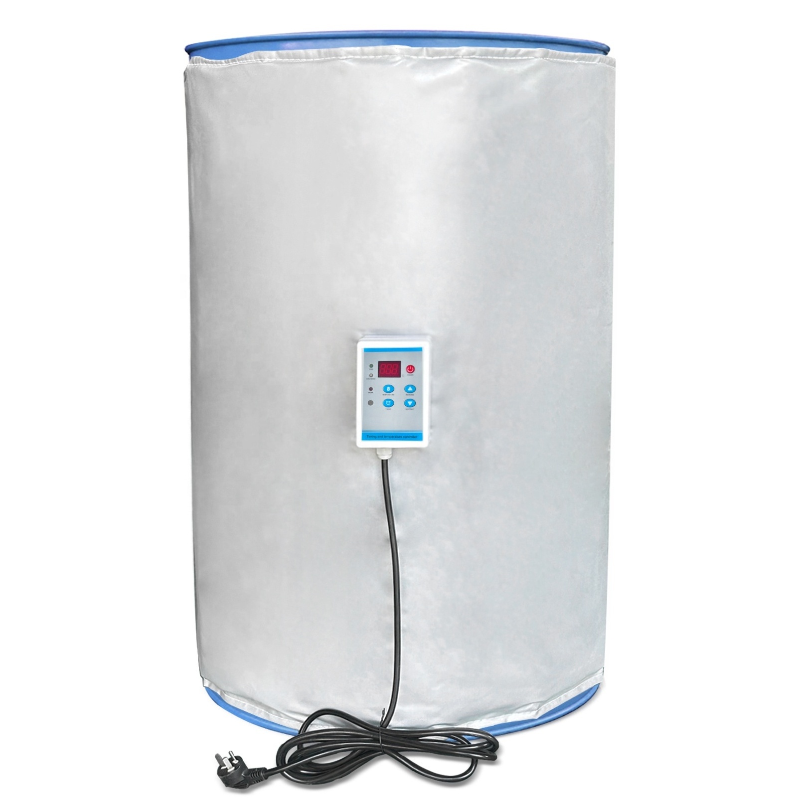 200L 55 Gallon 2000W Oil Water Drum Heated Jacket Drum Heaters