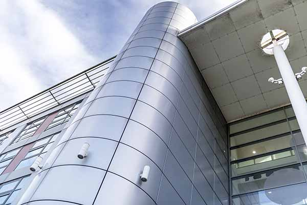 aluminum facade alucobond composite panels