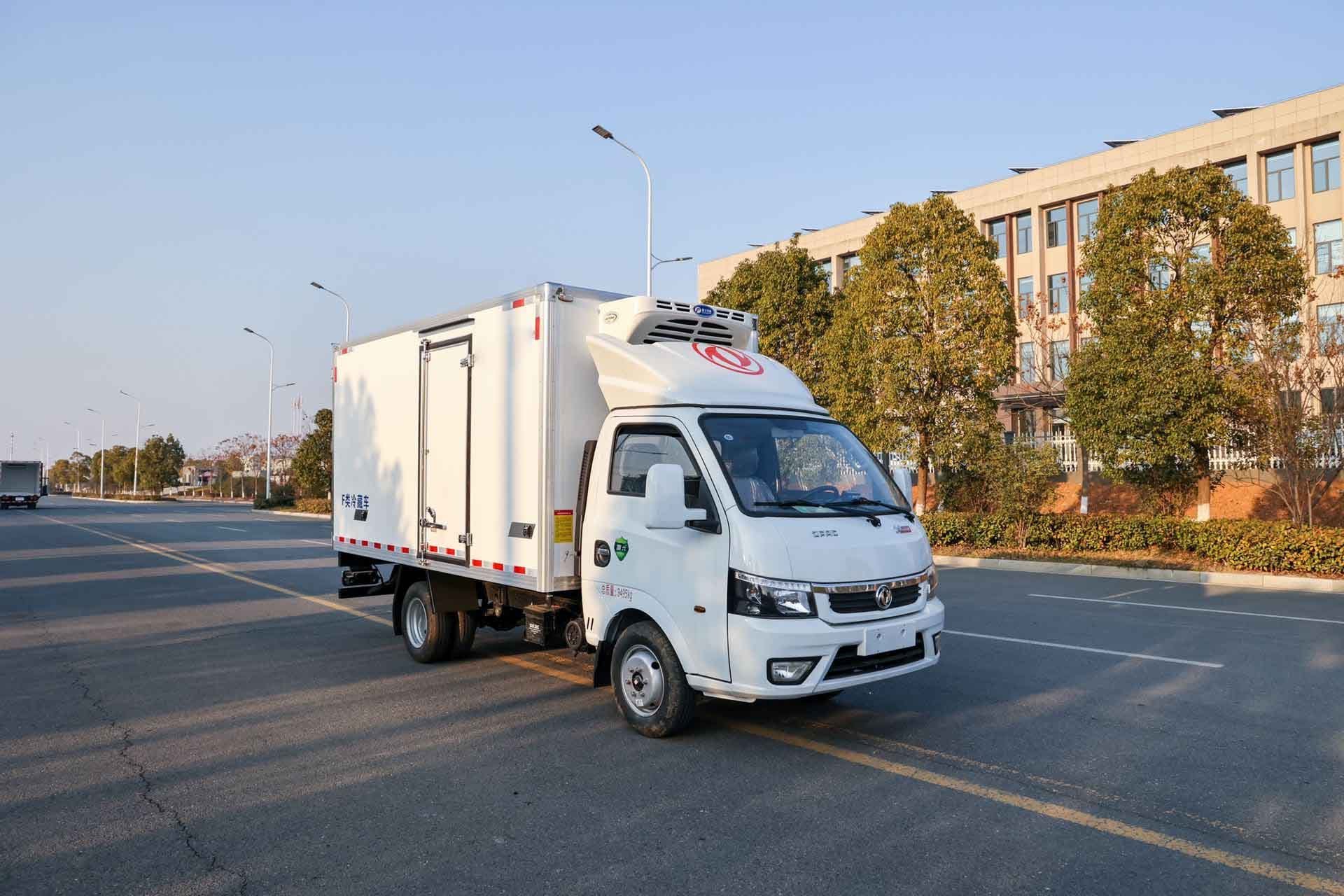 Low Price Refrigerator Container Box Hotel Resort Used Food Delivery Trucks Refrigerated Truck for frozen food transport